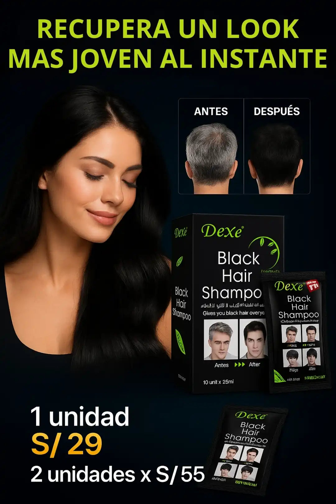 SHAMPOO TINTE DEXE