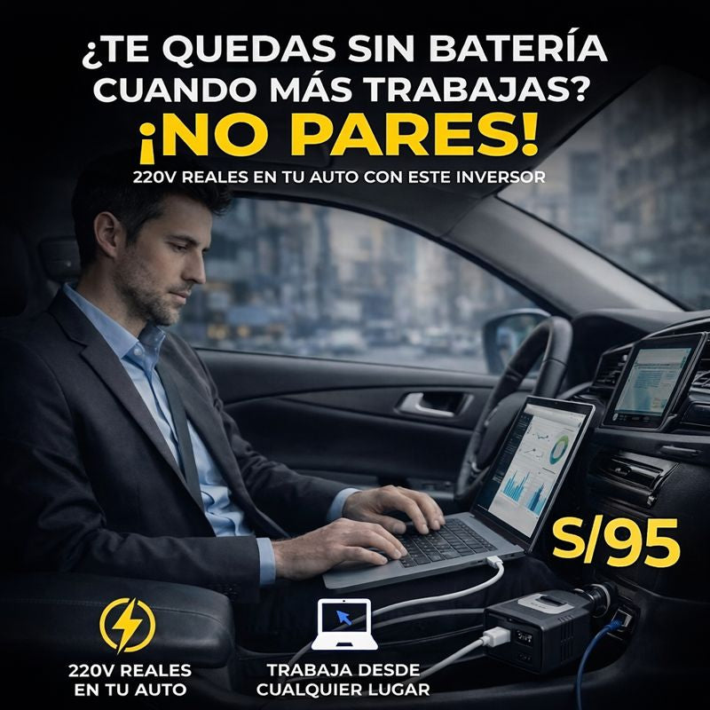 INVERSOR DE CORRIENTE 75W  (#DY075)