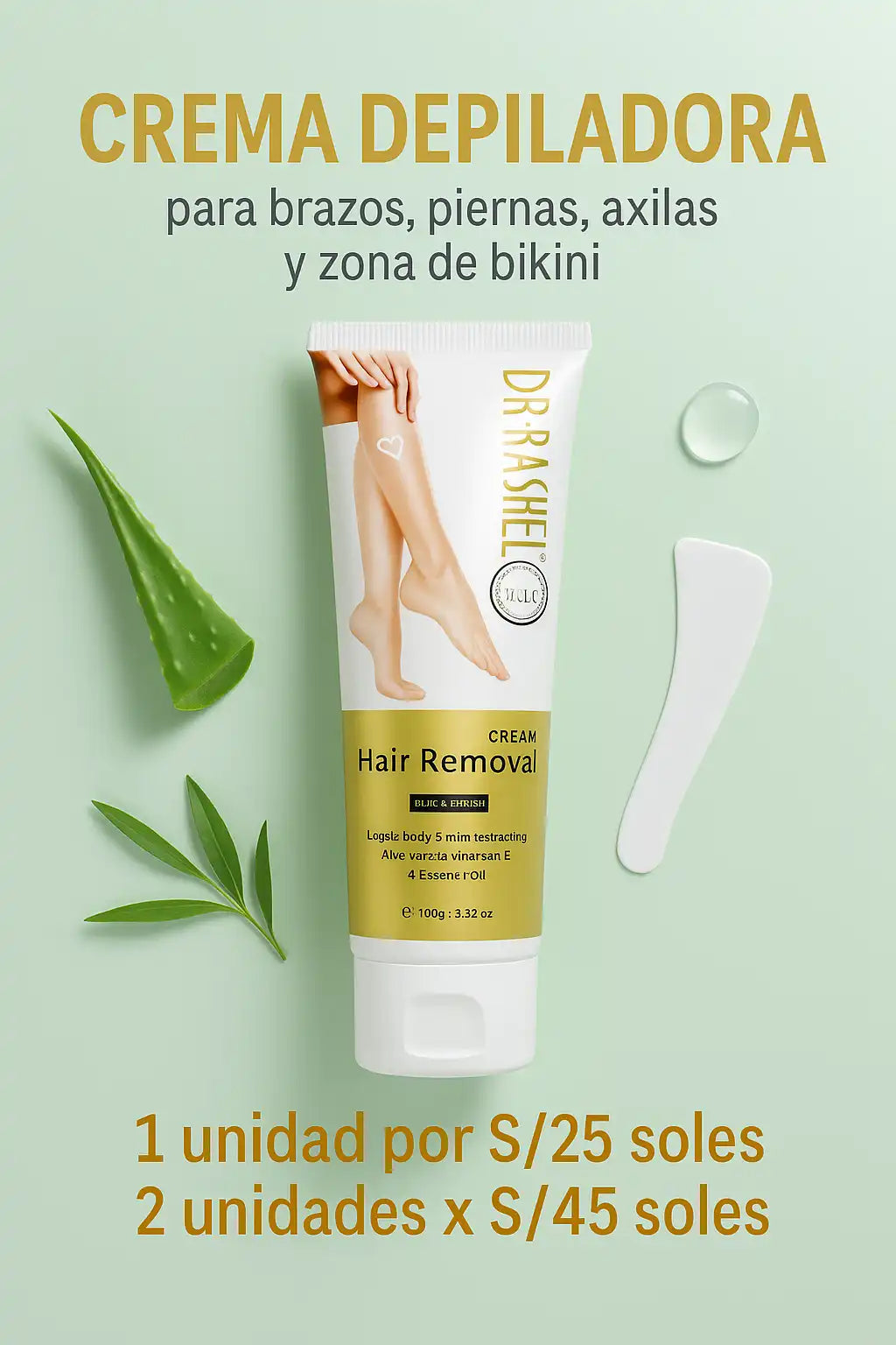 CREMA DEPILADORA DR RASHEL